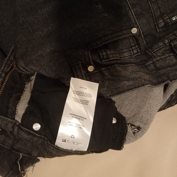 Joe’s Jeans Kids Distressed Skinny Dark Wash Denim Girls Sz 12 Jeans NEW - Picture 5 of 9
